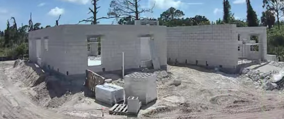 Obra de construcción en Florida